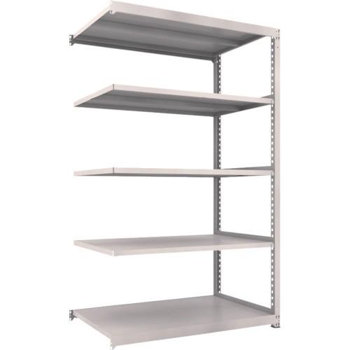 (送料別途)(直送品)TRUSCO スチールラック M3型中量棚 1500X921XH2400 5段 連結 ネオグレー M3-8595B:NG
