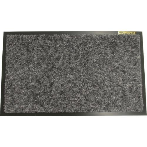 (送料別途)(直送品)コンドル 屋内用ホコリ落し用マット ロンステップマット#12 900mm×1200mm R5GY グレー F-1-12:GY
