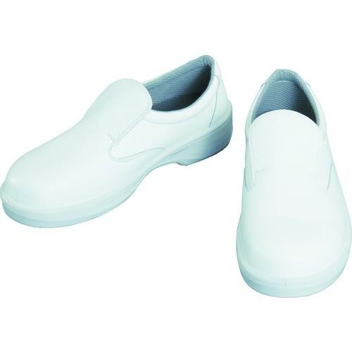 シモン　静電安全靴　短靴　7517WS-24.5　7517白静電靴　24.5cm