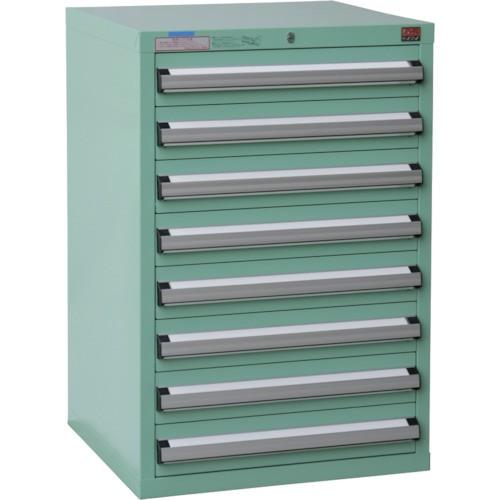 (直送品)OS 軽量キャビネット5型 最大積載量400kg 引出し8段 5-801