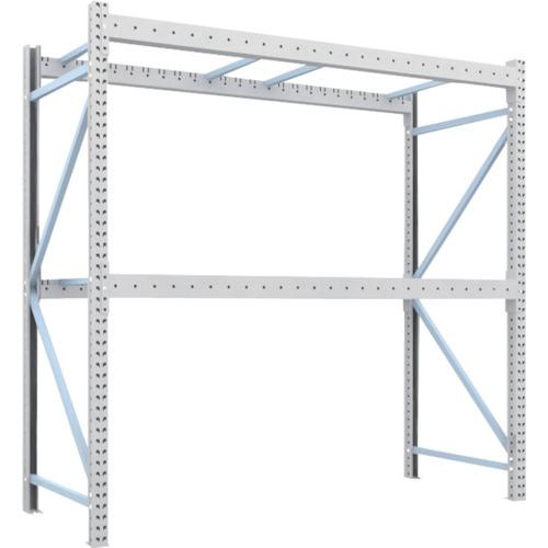 (送料別途)(直送品)TRUSCO 重量パレットラック1トン2500×1000×H2500単体 1D-25B25-10-2