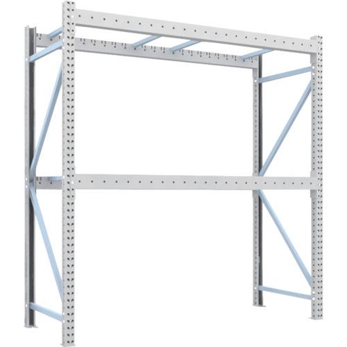 (送料別途)(直送品)TRUSCO 重量パレットラック2トン2300×900×H2500単体 2段 2D-25B23-09-2