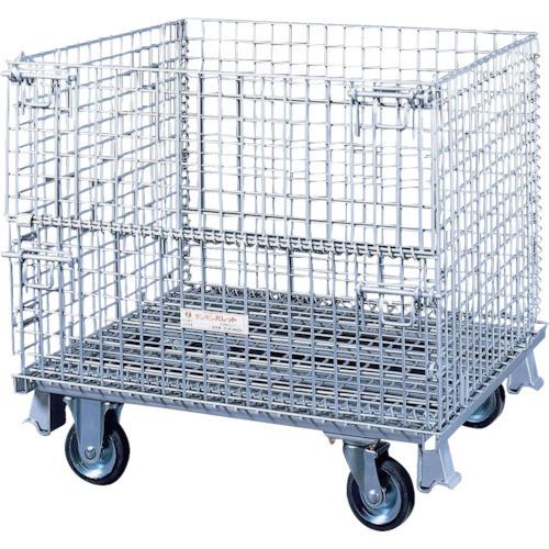 直送品)サンキン メッシュパレット 150mmキャスター付 900×650×780 SC-2S