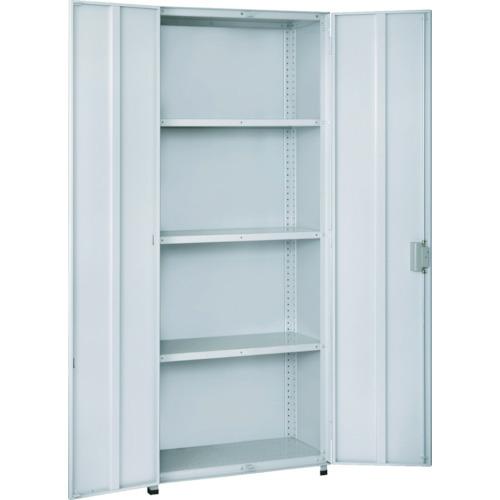 (直送品)TRUSCO 軽中量棚150型 両開扉付棚900×600×H1200 4段 TLA43L-24DH