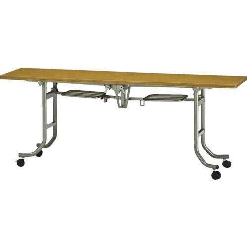 (送料別途)(直送品)TRUSCO フライトテーブル 1800X750XH700 チーク FLT-1875:T