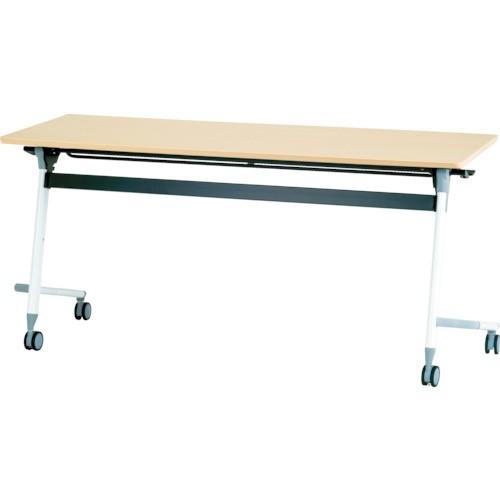 (送料別途)(直送品)アイリスチトセ フライングテーブル 1500×600×700 シルクウッド CFVA20-SW