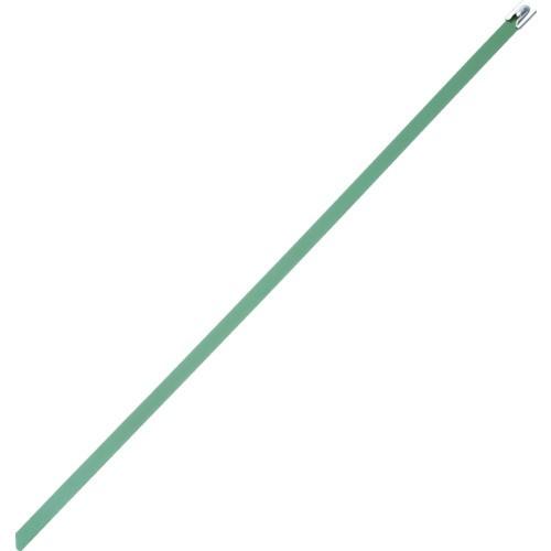 パンドウイット MLTタイプ フルコーティングステンレススチールバンド SUS316 緑 幅8.1mm 長さ363mm 50本入り MLTFC4H-LP316GR