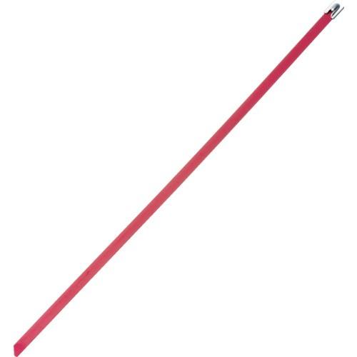 パンドウイット MLTタイプ フルコーティングステンレススチールバンド SUS316 赤 幅8.1mm 長さ363mm 50本入り MLTFC4H-LP316RD