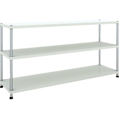 (送料別途)(直送品)TRUSCO スチールラック フェニックスラック 1800X450 3段 W色 抗菌粉体塗装 PER-3643-W