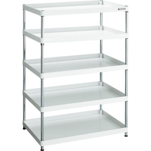 (送料別途)(直送品)TRUSCO スチールラック フェニックスワゴンラック型  抗菌900X600 4段 ホワイト PEW-R1594-W