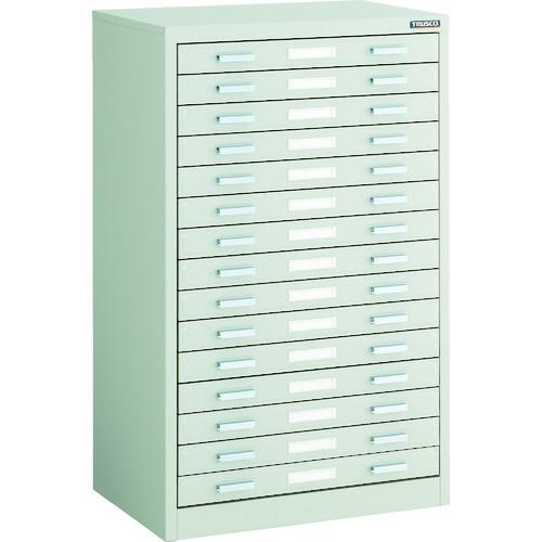 (送料別途)(直送品)TRUSCO マップケース スチール A3X15段 541X360XH880 A3-1W15