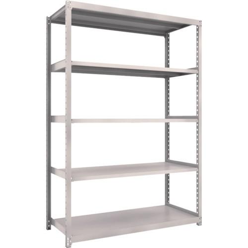 (送料別途)(直送品)TRUSCO スチールラック M2型軽中量棚 1460X600XH2100 5段 単体 ネオグレー M2-7565:NG