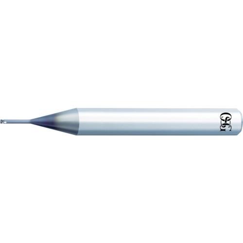 OSG 超硬エンドミル 4枚刃 小径ロングネックブルノ―ズ コーナー半径0.3mm 刃径2mm 刃長0.8mm 3192013 PHX-LN-CRE-2XR0.3X 8
