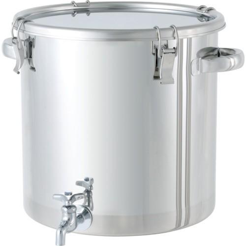MONOVATE ステンレスタンク ストレート密閉タンク(蛇口付) 25L CTH-W-33