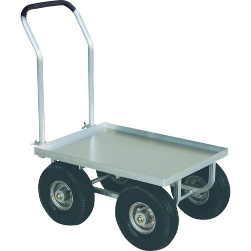 (運賃見積り)(直送品)HARAX 愛菜号 350-4Nノーパンクタイヤ 積載面620×455 CH-530-35NP