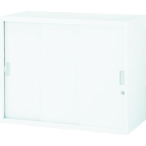 (送料別途)(直送品)TRUSCO ユニット型壁面書庫 スチール引違い3枚戸 H720 W色 USSW-7