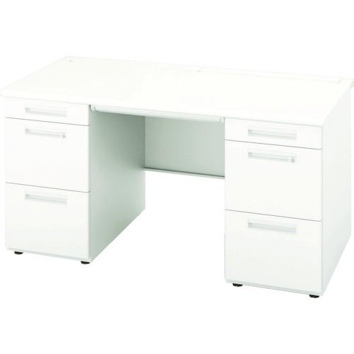 (送料別途)(直送品)ナイキ 両袖デスク 1600×700×720 XEHH167GG-WH