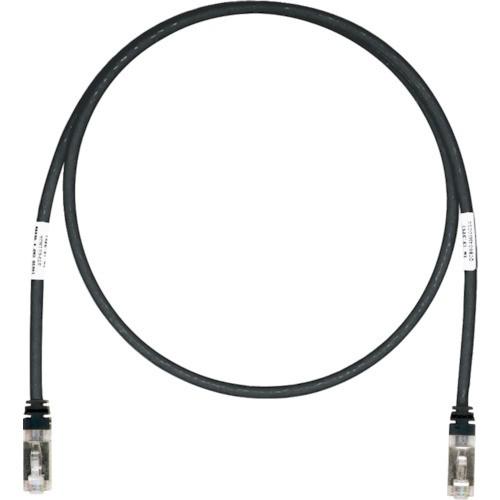 パンドウイット CAT6A/CAT6 シールドパッチコード 25m 黒 STP6X25MBL