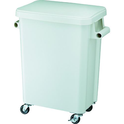 (送料別途)(直送品)リス 厨房用キャスターペール45L 排水栓付 グレー GGYK001