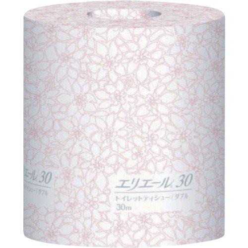 (送料別途)(直送品)エリエール トイレットティシュー ダブル 30m個包装 723084