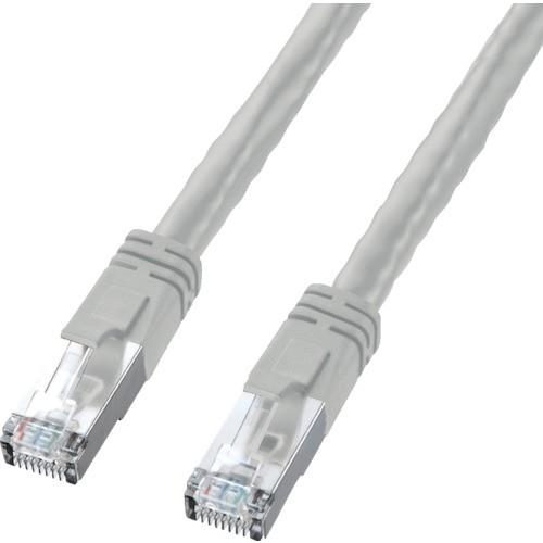 SANWA CAT6 LANケーブル PoE対応タイプ ライトグレー 20m KB-T6POE-20