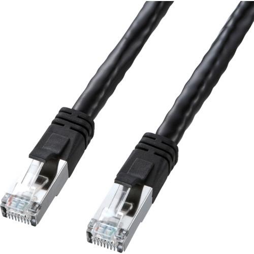 SANWA CAT6 LANケーブル PoE対応タイプ ブラック 20m KB-T6POE-20BK