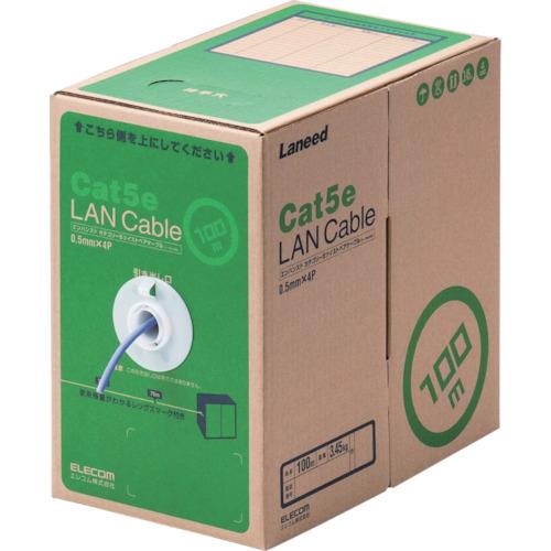 エレコム EU RoHS指令準拠LANケーブル CAT5E 100m パープル LD-CT2/PU100/RS
