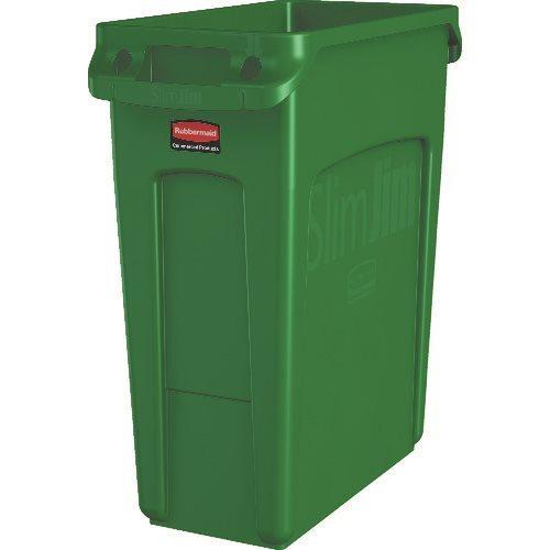 (送料別途)(直送品)ラバーメイド スリムジムコンテナ (通気孔付き) 容量60.6L 1955960