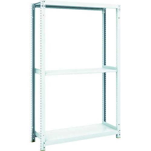 (送料別途)(直送品)TRUSCO スチールラック M1型抗菌塗装ボルトレス軽量棚900X320XH1500 3段 M1-5333