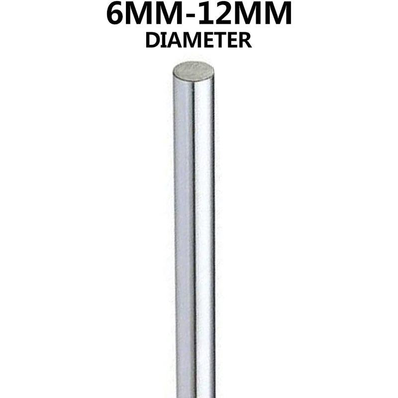 Utoolmart 旋盤バー ラウンド ロッド HSS丸棒 直径 3.8mm x 長さ 100mm 10個入り 旋盤丸棒 旋盤ラウンドロッド