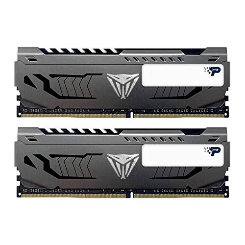 商品の特性 Patriot Viper Steel DDR4 3200MHz PC4-25600 64GB (32GB x 2枚) アルミニウム製ヒートシンク デスクトップ用メモリ PVS464G320C6K