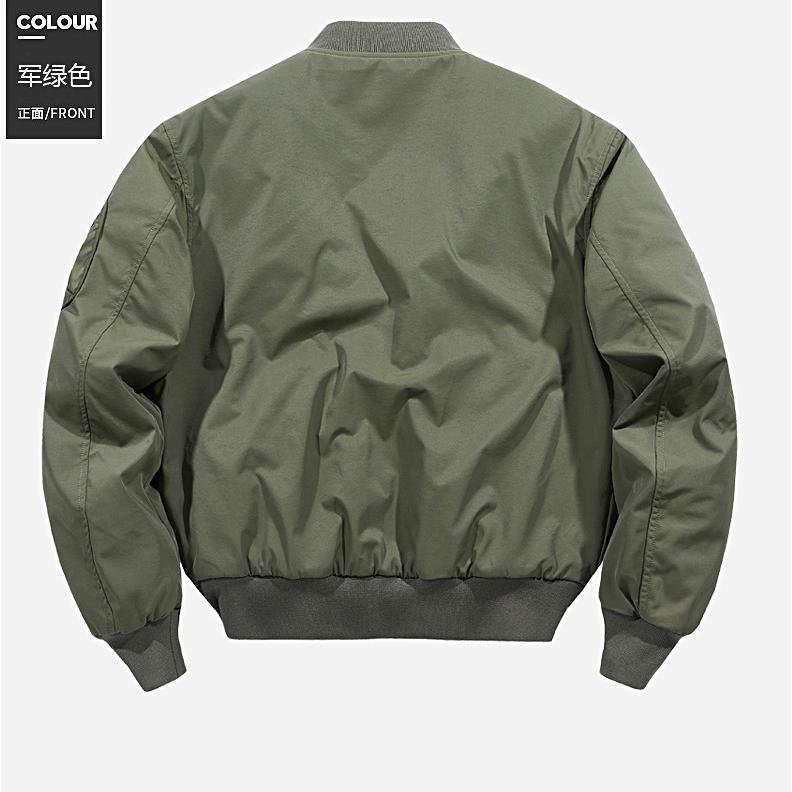 取外可能襟 秋冬 ミリタリージャケット ma1 メンズ ワークマン