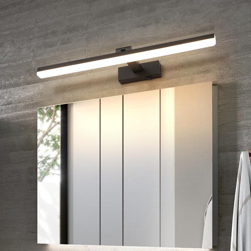 新品 洗面鏡照明 充電式 スイッチ付き パンチフリー配線フリー 鏡前照明ライト 北欧 LED 壁掛け照明 ウォールライト 照明器具 浴室 室内照明_1