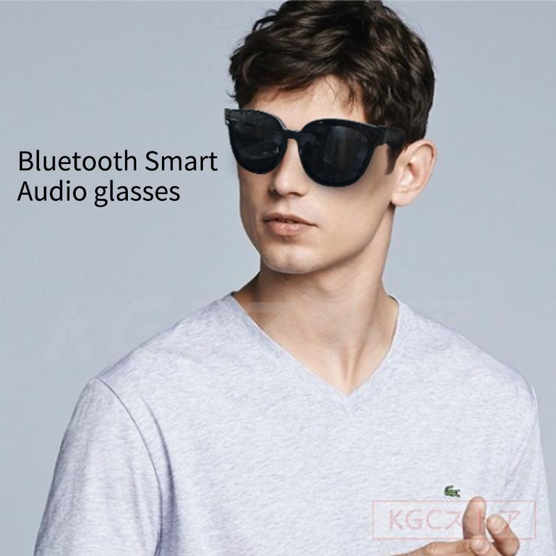 Bluetooth サングラス ハンズフリー通話 ワイヤレスイヤホン メンズ レディース 偏光メガネ ヘッドフォン UVカット 眼鏡 スポーツ ステレオ スマートグラスの画像