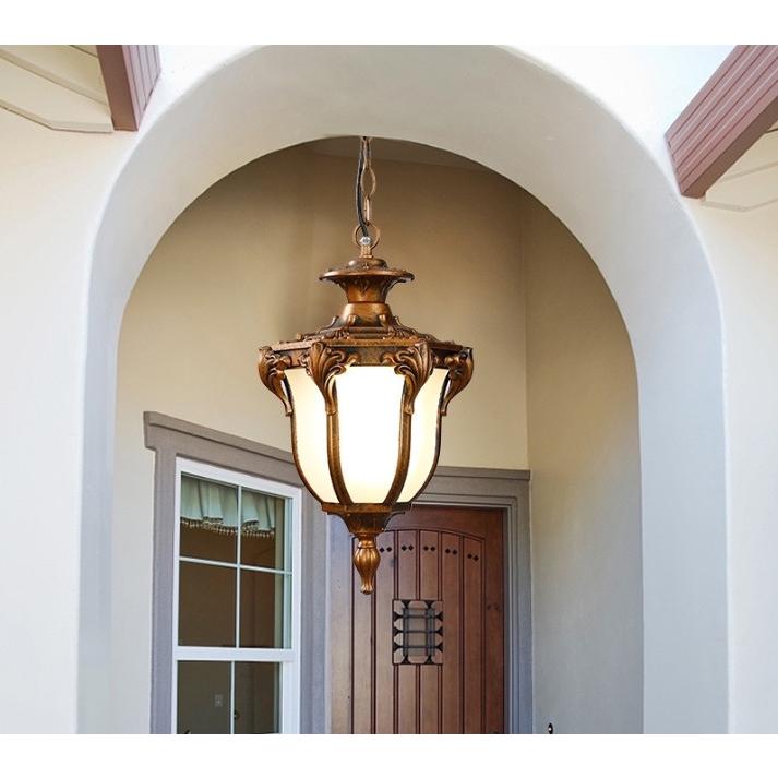 Lサイズ ペンダントライト あずまや ぶどう棚 別荘 屋外シャンデリア