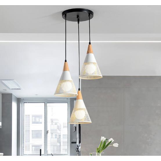 3灯 ポストモダン ペンダントライト 天井照明 LEDランプ 欧米簡約 工事必要 室内照明器具 シャンデリア 廊下 玄関 商業 レストラン カフェ バー 高品質 吊下げ灯_3