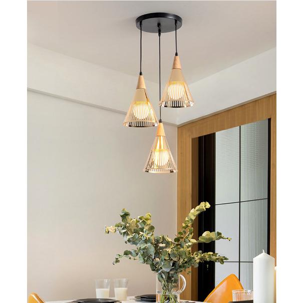 3灯 ポストモダン ペンダントライト 天井照明 LEDランプ 欧米簡約 工事必要 室内照明器具 シャンデリア 廊下 玄関 商業 レストラン カフェ バー 高品質 吊下げ灯_4