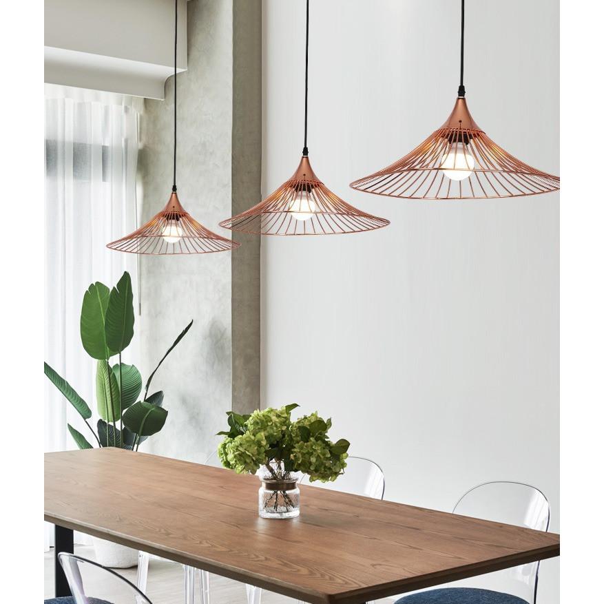 Sサイズ ポストモダン loft 天井照明 吊下げ灯 ペンダントライト 工業 室内照明器具 シャンデリア LEDランプ 廊下 玄関 カフェ バー 工事必要 インダストリアル_2