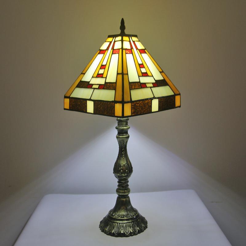 セットアップ ステンドグラス Led おしゃれ 卓上ランプ 照明器具 テーブルランプ卓上照明 豪華 ステンドグラス レトロ おしゃれ 綺麗卓上ランプなアンティーク 花柄 照明器具 Led対応 ガラス工芸 卓上ライト