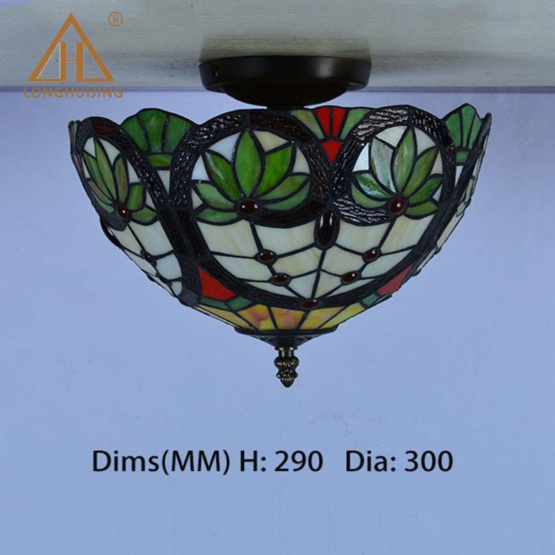 天井照明シーリングライトステンドグラス レトロ室内照明 寝室北欧 ガラス工芸 玄関照明 インテリア 工事必要 照明器具 間接照明 おしゃれ Led電球 特価販売チラシ Igjerstad No