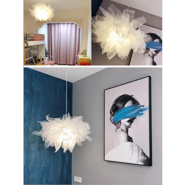 Lサイズ Organza 少女感 女の子 水晶の紗 夢 ペンダントライト天井照明 照明器具 おしゃれ 工事必要 Led 吊下げ シーリングライト 寝室 ベッドルーム リビング Kgcmd033b 1 Kgcストア2号 通販 Yahoo ショッピング