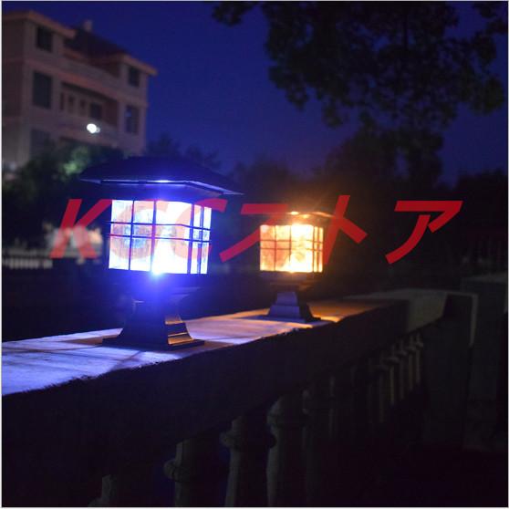 CHENKUI ビームキャップ光フェンスソーラーLEDビームライト ガラス