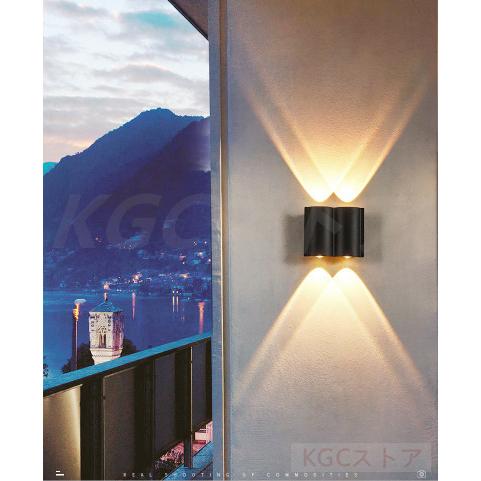 ウォールランプ 4灯 ガーデンライト ブラケットライト 壁掛け外灯門灯