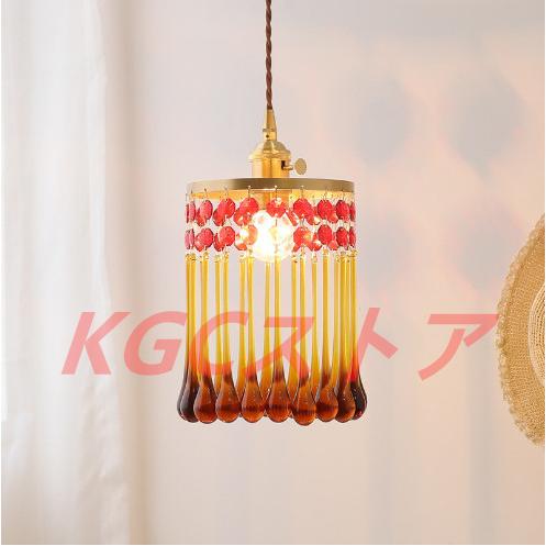 天井照明 ペンダントライト シャンデリア フレンチ LED吊下げランプ