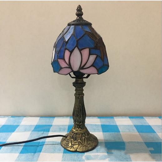 代引可 デスクライト 卓上ランプ 北欧 卓上照明 読書灯 おしゃれ インテリア ガラス 寝室 書斎 子供 ステンドグラス ベッドサイド スタンドライト テーブルランプ テーブルライト デザイン B Iceenergy Nl