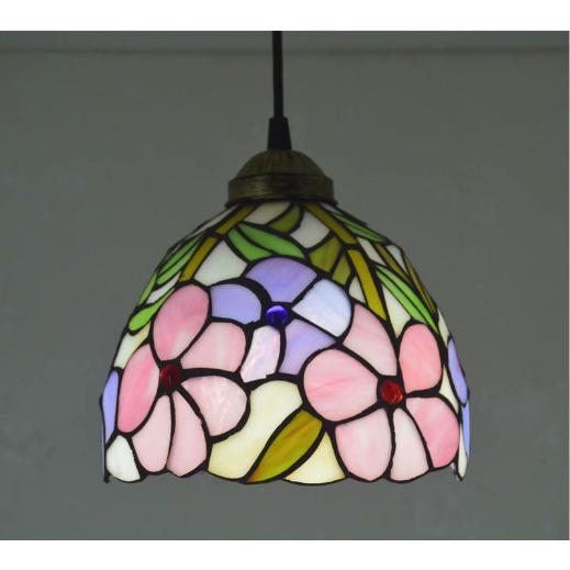 花柄 オシャレ ペンダントライト インテリア ダイニング 食卓 シーリングライト 吊り下げ照明 天井照明器具 ステンドグラス Led レトロ ガラス工芸 Kgcylm092 3 Kgcストア2号 通販 Yahoo ショッピング