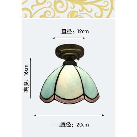 北欧 シーリングライト ペンダントライト 寝室 書斎 室内 ガラス工芸 天井照明 LED対応 ダイニング ステンドグラス ベランダ インテリア 工事必要_5