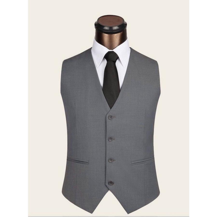 ベスト メンズ フォーマルベスト ビジネス 飲食店 グレー 黒 ネイビー 結婚式 二次会 ジレベスト スーツベスト チョッキ ホスト 夜ベスト 紳士服 Y Kgcストア4号 通販 Yahoo ショッピング