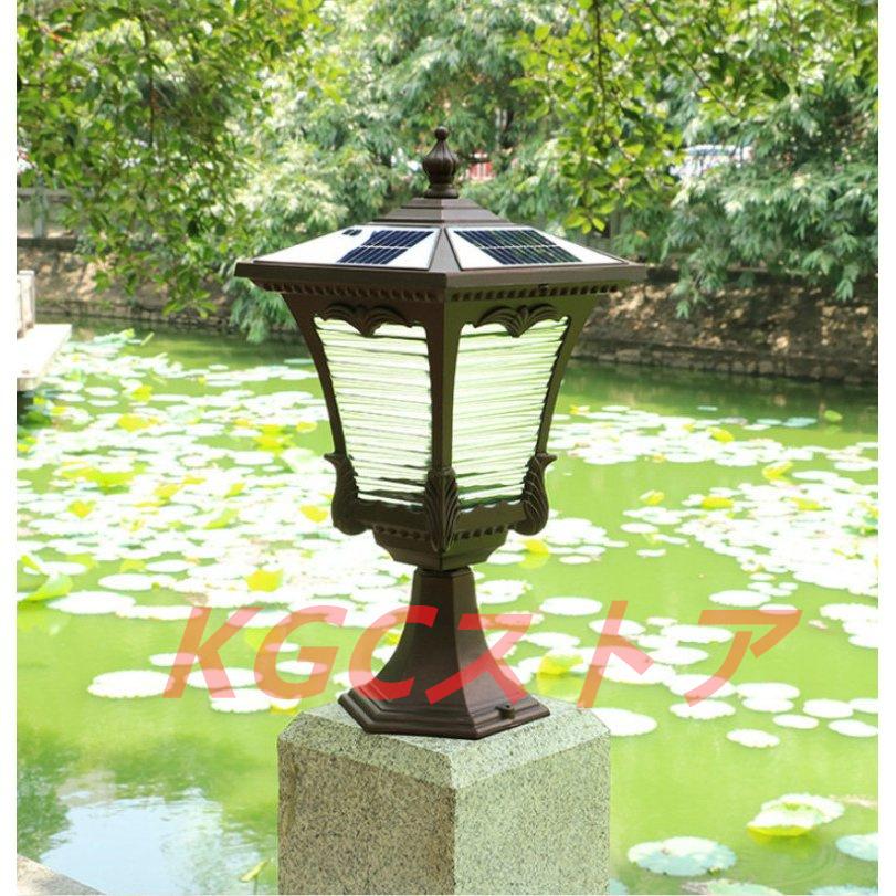 ソーラー照明 スタンドライト 門灯 ガーデンライト ソーラー 柱上付け照明 ガーデンライト 屋外照明 夜間自動点灯 ソーラーライト Led ガーデン 玄関 照明器具 防雨 別荘門柱灯 庭園 門灯 Kgcストア 屋外照明 Mxtynd14 オンライン半額 の