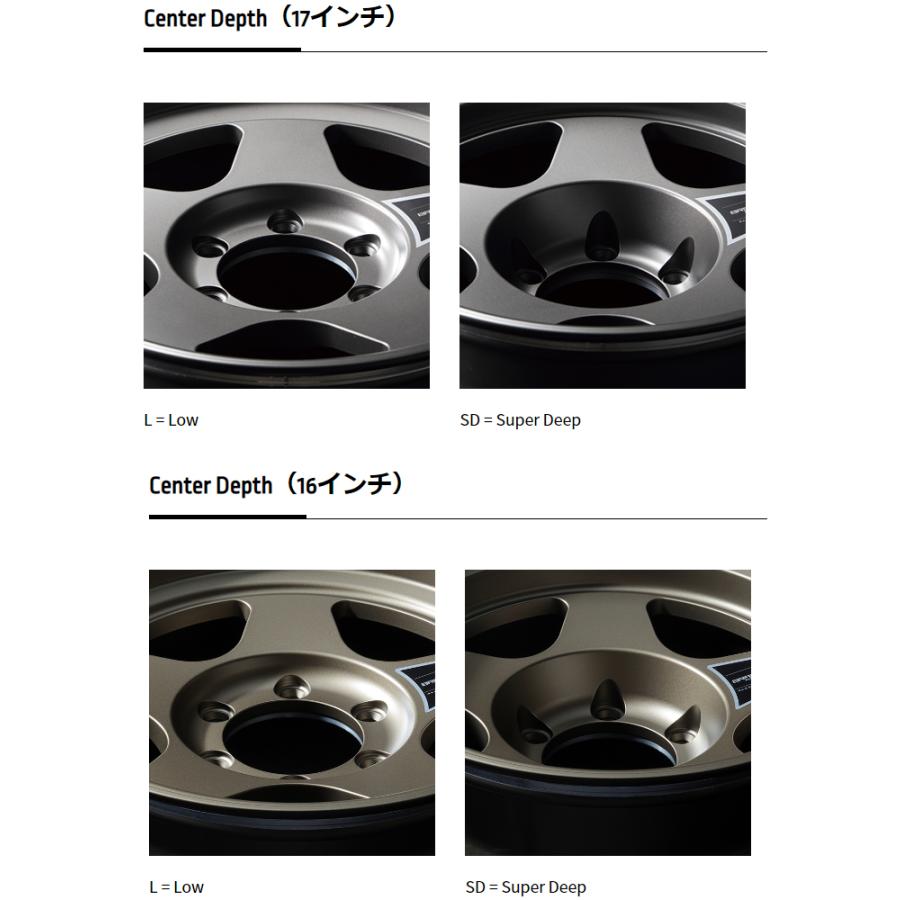 16インチ 6H139.7 8.5J 8.5J-30 6穴 ホイール 【2本セット 新品】  BRADLEY FORGED 匠 送料無料 フォーバイフォー エンジニアリング_2